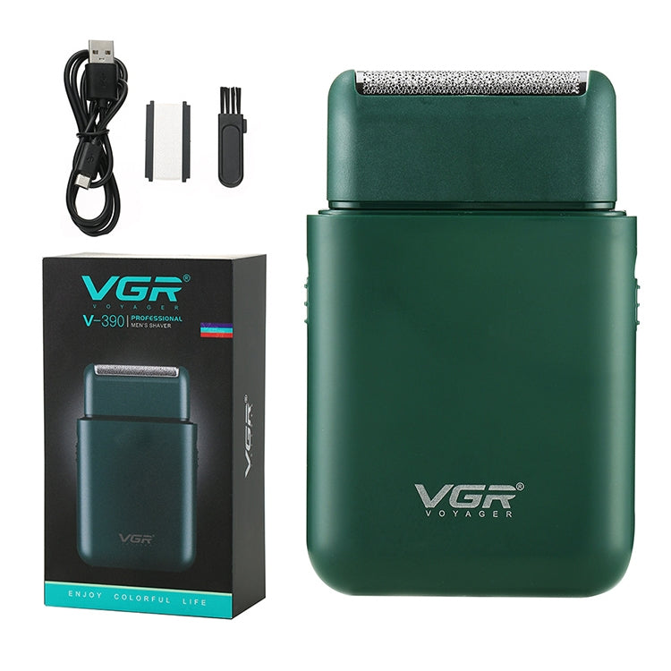 VGR V-390 5W USB Portable Reciprocating Electric Shaver (Black) - free shipping - PMC TechLife - Order now!