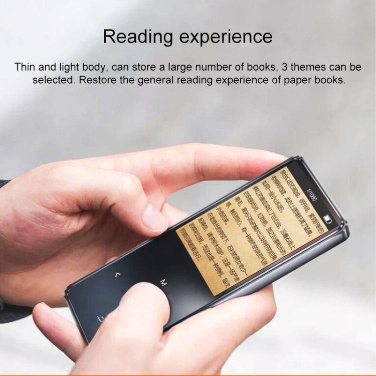 X2 16GB 1.8 inch Touch Screen Metal Bluetooth MP3 MP4 Hifi Sound Music Player (Black) - free shipping - PMC TechLife - Order now!