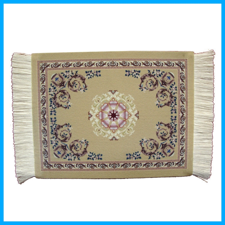Mini Woven Rug Mat Retro Style Mouse Pad, Ramdom Color Delivery - Mouse Pads by PMC TechLife | Online Shopping South Africa | PMC TechLife