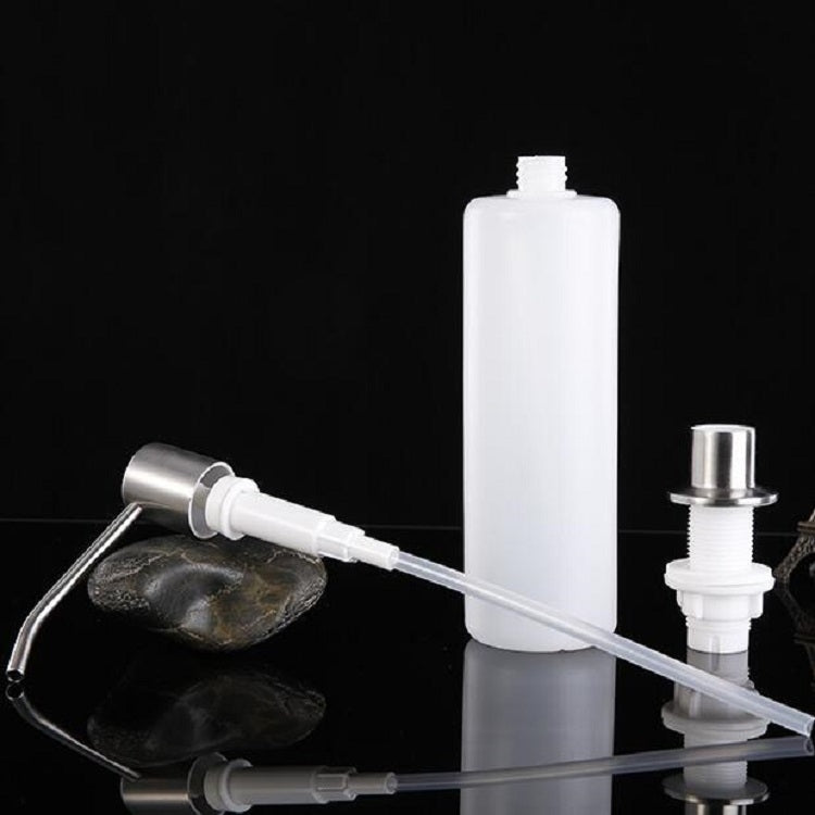 Stainless Steel Sink Soap Dispenser Sishwashing Liquid Hand Soap Bottle - Soap Dispenser by PMC TechLife | Online Shopping South Africa | PMC TechLife | Buy Now Pay Later Mobicred