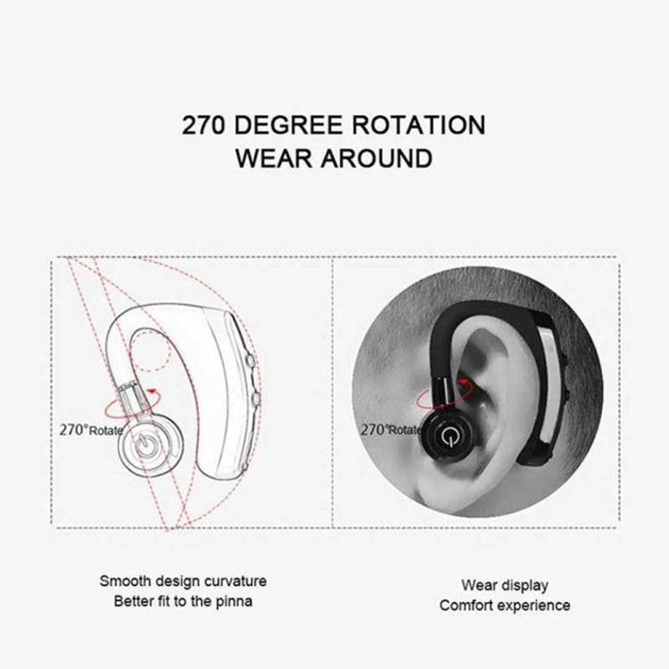 CIRCE K5 Handsfree Wireless Bluetooth Earphone Car Handsfree Bluetooth Headsets Phone Earphones with Mic(Black) - Bluetooth Earphone by CIRCE | Online Shopping South Africa | PMC TechLife | Buy Now Pay Later Mobicred