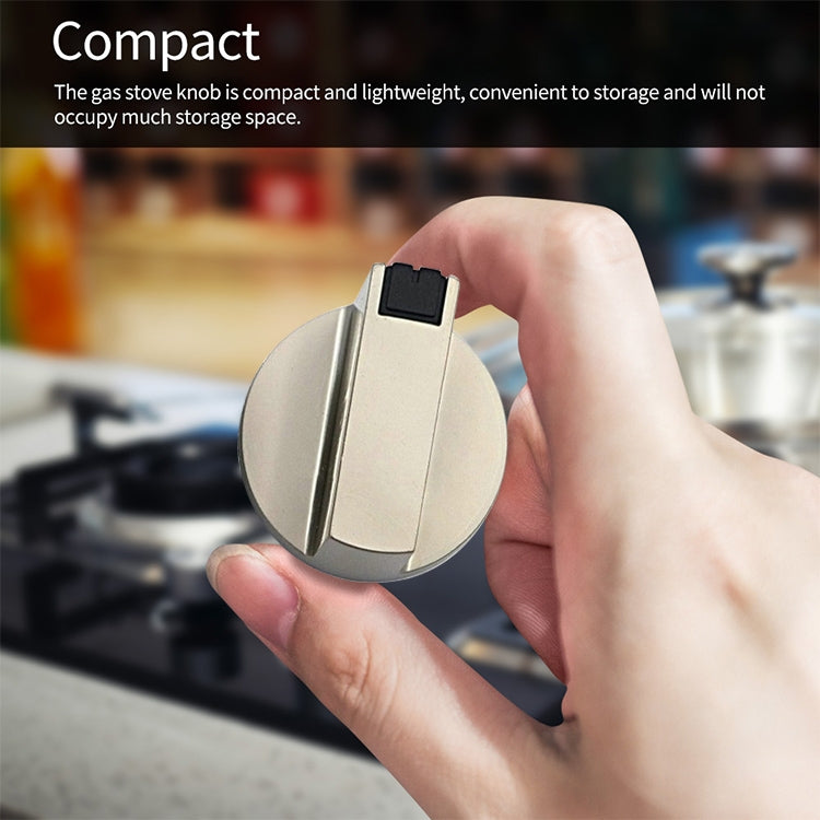 2 PCS Universal Metal Rotary Switch Control Knobs Replacement Accessories for Home Kitchen Gas Stove, Size:Shaft Diameter 6mm - Cooktop Parts by PMC TechLife | Online Shopping South Africa | PMC TechLife | Buy Now Pay Later Mobicred