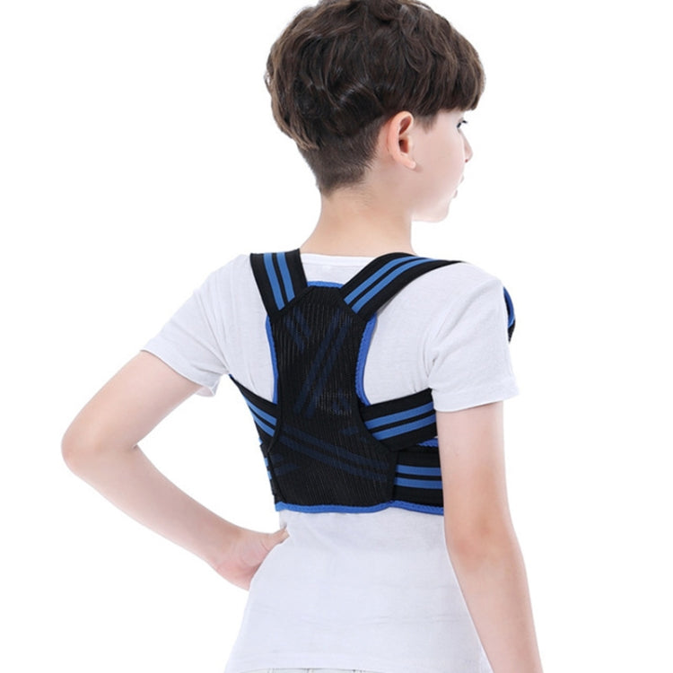 Children Kyphosis Correction Belt Strengthens Support and Fixes Straight Back Artifact, Size:S(Blue) - Corrector by PMC Jewellery | Online Shopping South Africa | PMC Jewellery