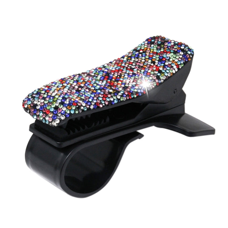 Diamond Car Phone Holder 360 Degree Rotating Creative Car Dashboard Mobile Holders(Black Color Mixing) - Car Holders by PMC TechLife | Online Shopping South Africa | PMC TechLife