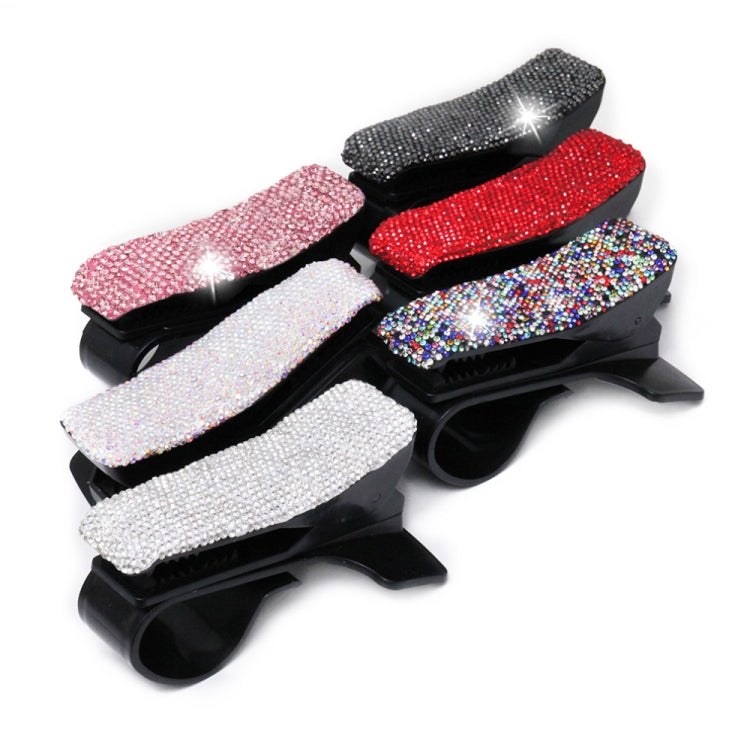 Diamond Car Phone Holder 360 Degree Rotating Creative Car Dashboard Mobile Holders(Black Color Mixing) - Car Holders by PMC TechLife | Online Shopping South Africa | PMC TechLife
