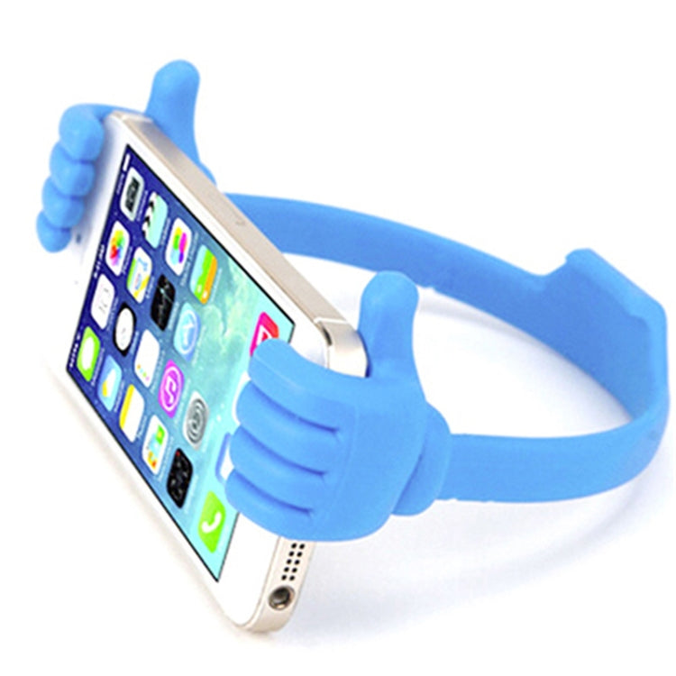 3 PCS Multifunction Universal Phone Holder Tablet PC Stand Lazy Bracket(Blue) - Desktop Holder by PMC Jewellery | Online Shopping South Africa | PMC Jewellery