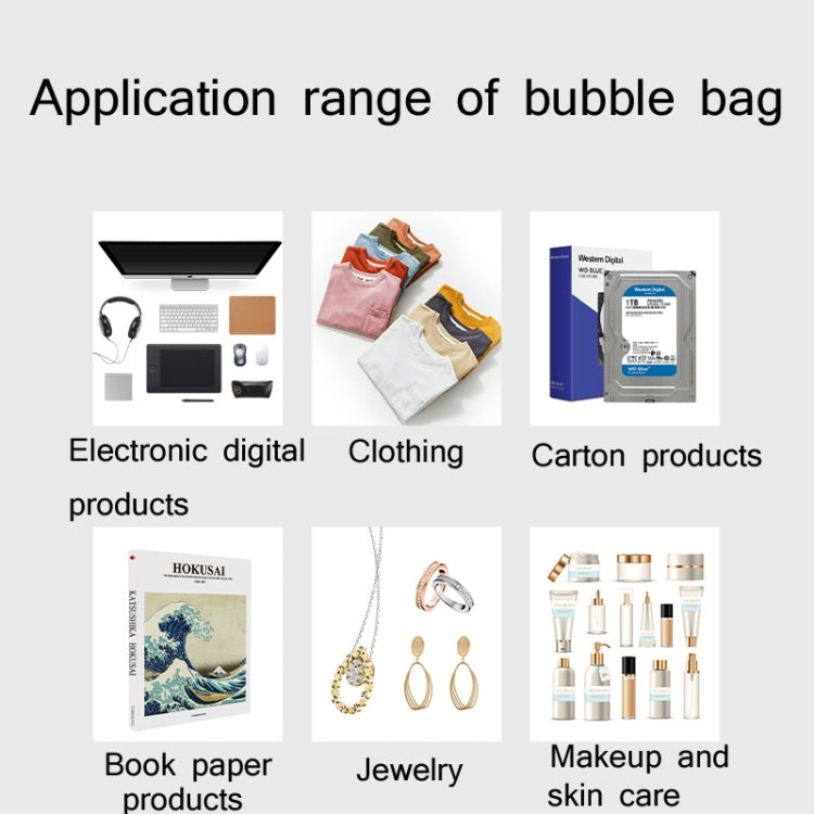 50 PCS Pink Co-Extrusion Film Bubble Bag Logistics Packaging Thickened Packaging Bag, Size:50x45cm - free shipping - PMC TechLife - Order now!