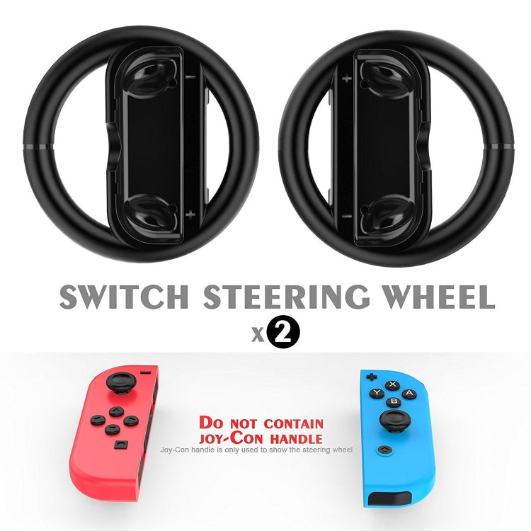 MIMD Small Handle Steering Wheel Game Handle Steering Wheel Bracket For Switch MIMD II(Red Blue) - Cases by MIMD | Online Shopping South Africa | PMC TechLife | Buy Now Pay Later Mobicred