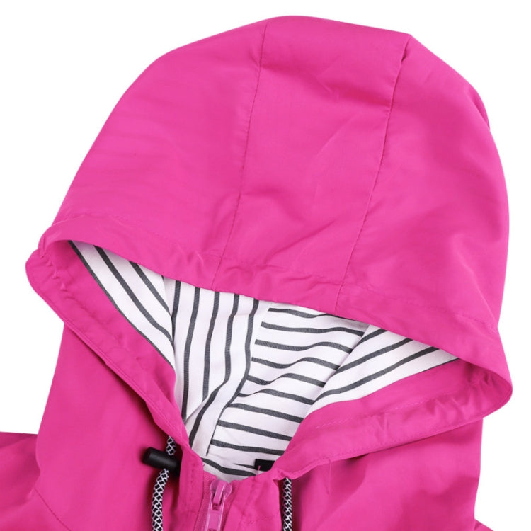 Women Waterproof Rain Jacket Hooded Raincoat, Size:S(Blue) - Hoodie by PMC Jewellery | Online Shopping South Africa | PMC Jewellery