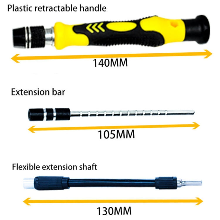 110 in 1 Magnetic Plum Screwdriver Mobile Phone Disassembly Repair Tool(Purple) - Screwdriver Set by PMC TechLife | Online Shopping South Africa | PMC TechLife