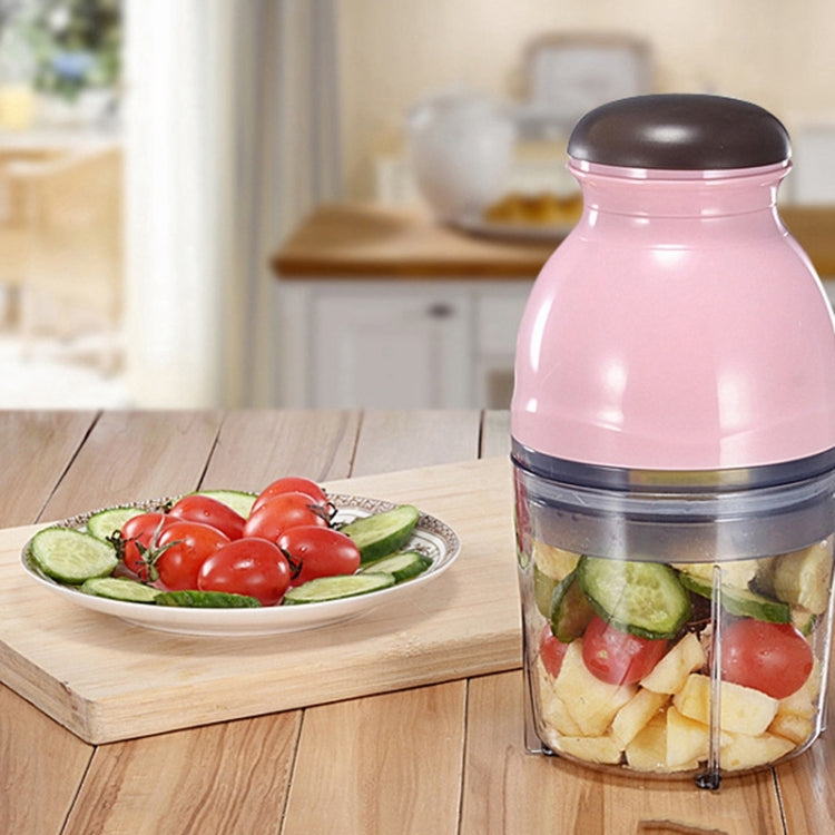 Portable Mixing Cup Electric Soy Milk Juicer Multi-function Cooking Machine Home Meat Grinder(Beige) - free shipping - PMC TechLife - Order now!