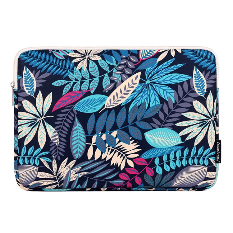 Creative Zipper Multi-function Portable Tablet 14 Inch Computer Bag File Waterproof Nylon Storage(Nary Brown) - free shipping - PMC TechLife - Order now!