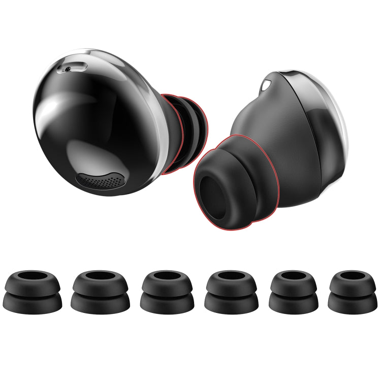 For Samsung Galaxy Buds Pro AhaStyle PT168 Silicone Earphone Earcups, Size:S+M+L(Black) - Anti-dust & Ear Caps by AhaStyle | Online Shopping South Africa | PMC TechLife | Buy Now Pay Later Mobicred