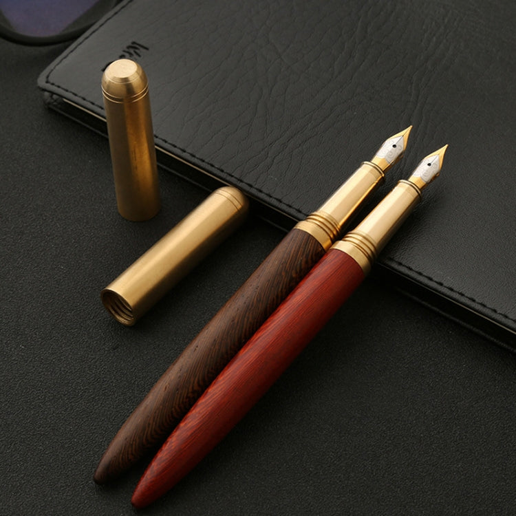 Luxury Wood Fountain Pen School Office Writing Ink Pen Stationery Gifts Supplies(Tiger wood) - free shipping - PMC TechLife - Order now!