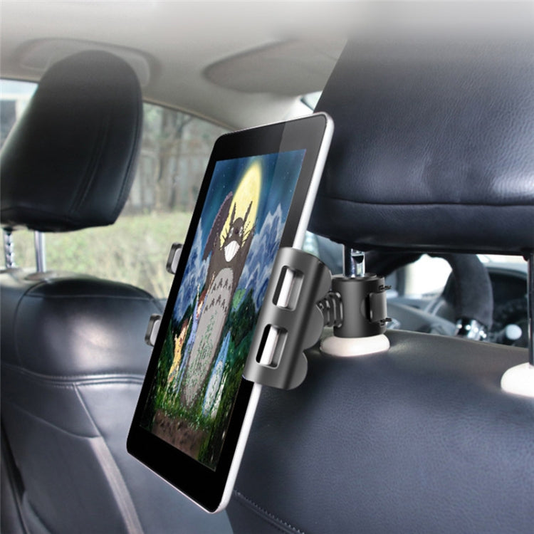 Universal Adjustable Car Tablet Stand Holder Car Seat Back Bracket For 4-11 Inch Tablet(Red) - Car Holders by PMC TechLife | Online Shopping South Africa | PMC TechLife