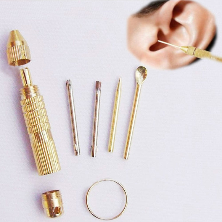 5 Sets 4 in 1 Multifunctional Portable Ear Spoon Tools - Ear Care Tools by PMC TechLife | Online Shopping South Africa | PMC TechLife