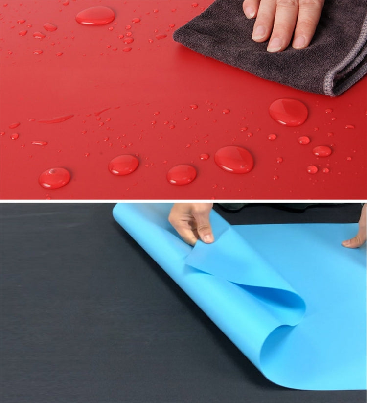 70x140cm Shooting Background Board PVC Matte Board Photography Background Cloth Solid Color Shooting Props(Blue) -  by PMC TechLife | Online Shopping South Africa | PMC TechLife