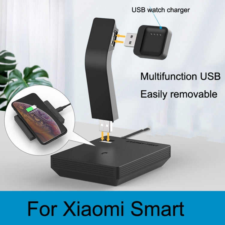 For Xiaomi Smart Watch Earphone Phone Wireless Charger - Charger by PMC TechLife | Online Shopping South Africa | PMC TechLife | Buy Now Pay Later Mobicred