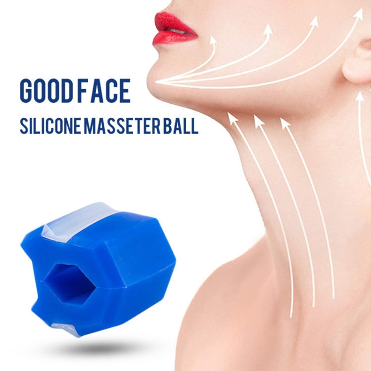 3PCS 6th Generation Masseter Ball Mandibular Trainer Facial Muscle Trainer Silicone Face-Lifting Device(Red) - Corrector by PMC Jewellery | Online Shopping South Africa | PMC Jewellery