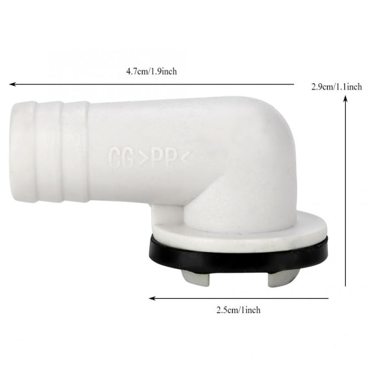 Elbow Air Conditioning External Air Conditioner Outlet Drain Nozzle Universal Drainage Tool for LG Air Conditioner(Diameter 19mm) - free shipping - PMC TechLife - Order now!