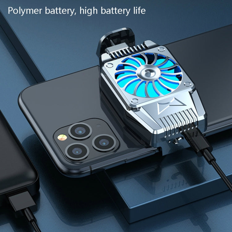 H15 Mobile Phone Radiator Semiconductor Rapid Cooling Portable Peripheral Cooling Mobile Phone Radiator Plug-in Models(Black) - Cooling Fan Radiator by PMC TechLife | Online Shopping South Africa | PMC TechLife