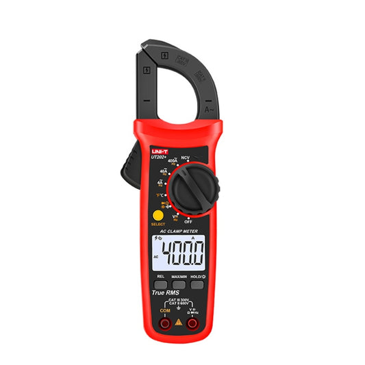 UNI-T UT202+ Digital Clamp Multimeter AC/DC Voltage Detector - Digital Multimeter by UNI-T | Online Shopping South Africa | PMC Jewellery | Buy Now Pay Later Mobicred