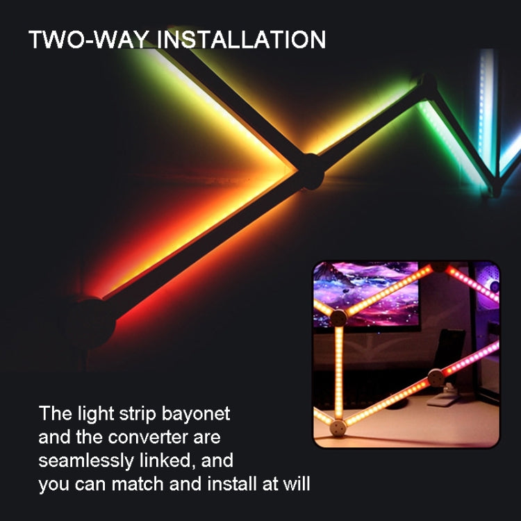 JSK-P22 Smart RGB Mosaic Light Rhythm Light Support Amazon Alexa / Google Assistant /DuerOS UK Plug(White) - Novelty Lighting by PMC TechLife | Online Shopping South Africa | PMC TechLife