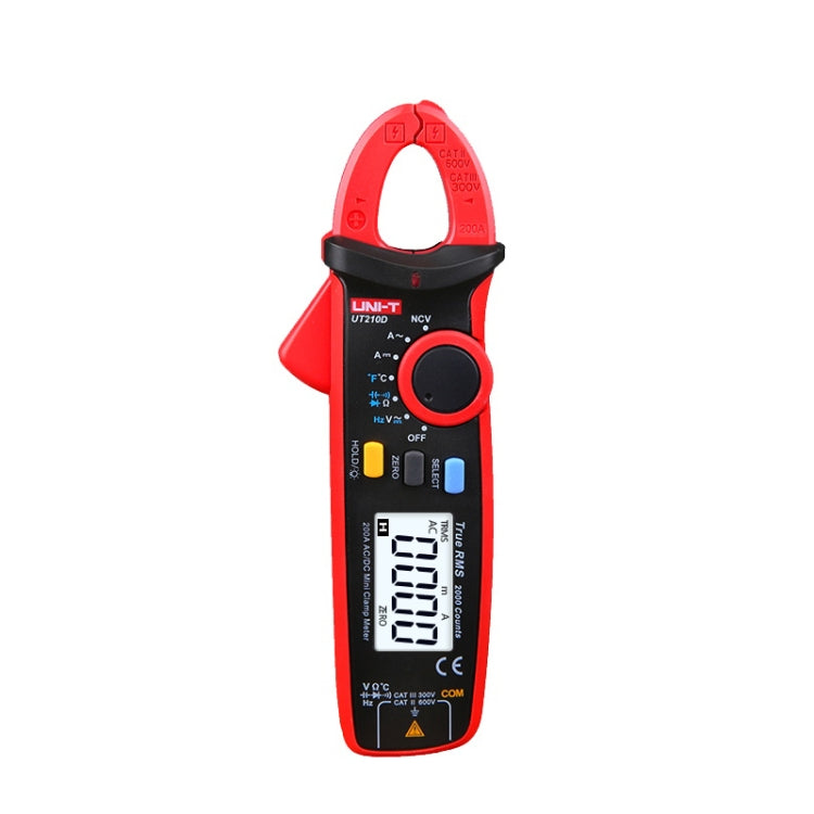 UNI-T UT210D 200A Digital Clamp Meter AC DC Voltage Detector - free shipping - PMC TechLife - Order now!