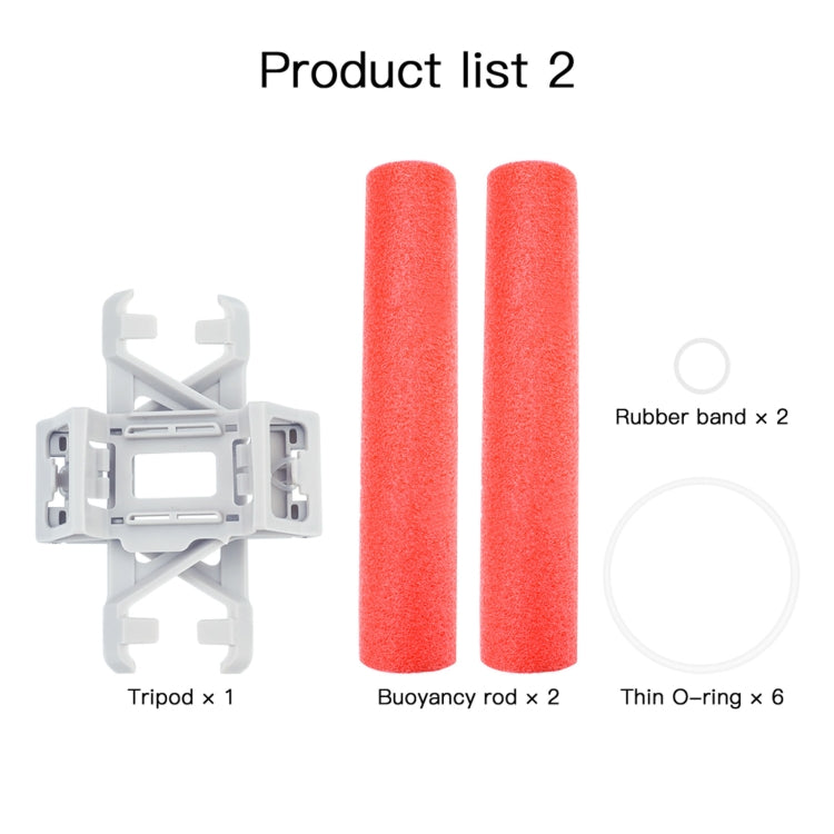 For DJI  Mini 2 RCSTQ Water Landing Gear Buoyancy Rod - Others by RCSTQ | Online Shopping South Africa | PMC Jewellery | Buy Now Pay Later Mobicred