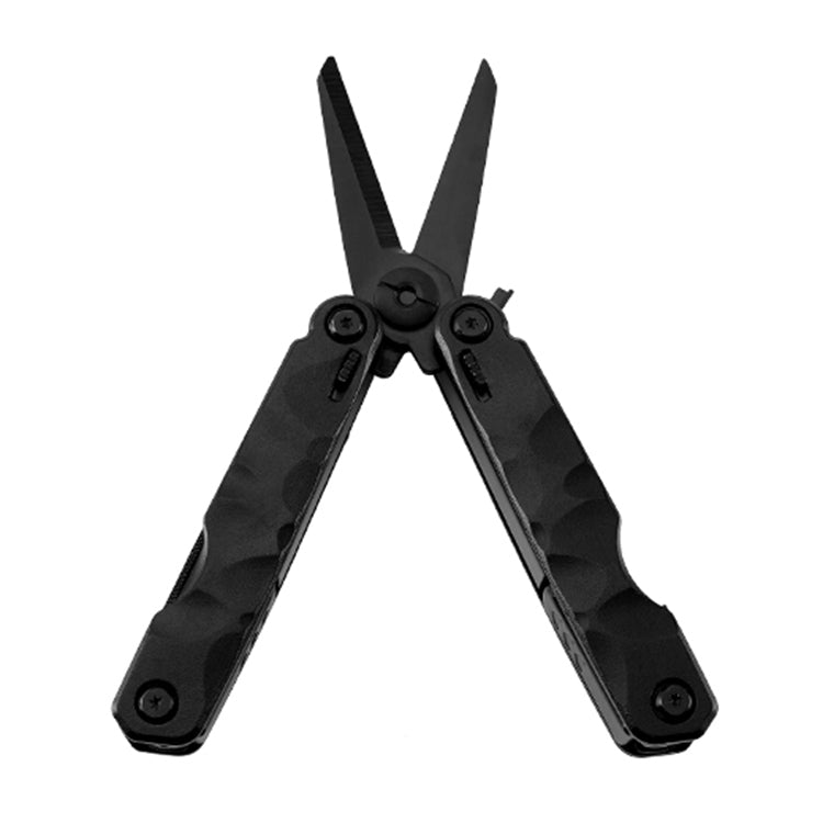 10 in 1 Outdoor Camping Survival Tool Foldable Multifunctional Pocket Scissors(Black) - Emergency Tools by PMC TechLife | Online Shopping South Africa | PMC TechLife