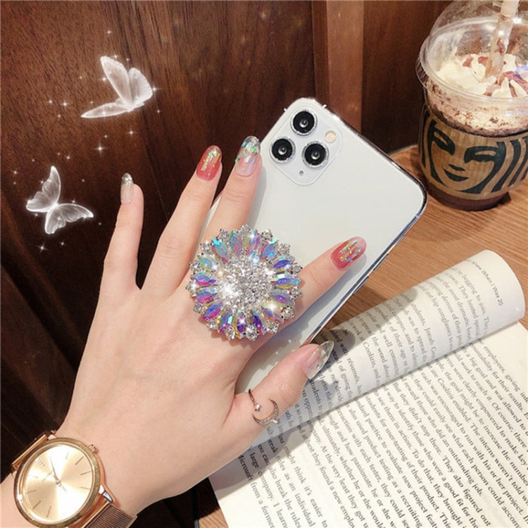 2 PCS Lazy Man Live Shooting Mobile Phone Rotating Ring Buckle Holder, Style:Small Diamond - free shipping - PMC TechLife - Order now!