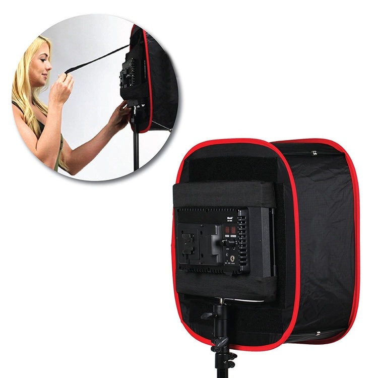 Universal Portabl Collapsible LED Video Light Softbox Diffuser for Yongnuo Godox Photographic Lighting -  by PMC TechLife | Online Shopping South Africa | PMC TechLife
