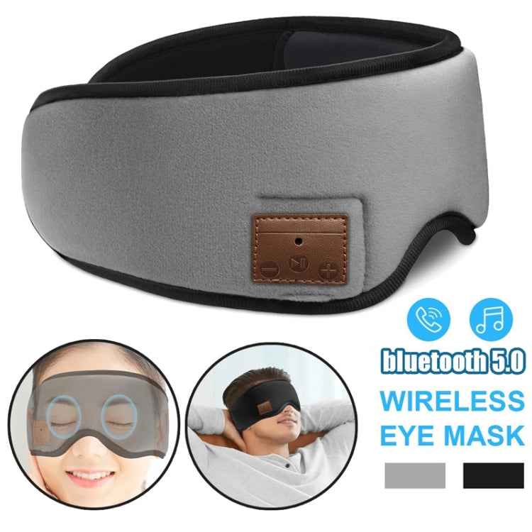 VG014 Detachable Bluetooth Smart Eye Mask Travel Nap Music Sleep Mask(Gray) - Eye Masks by PMC TechLife | Online Shopping South Africa | PMC TechLife