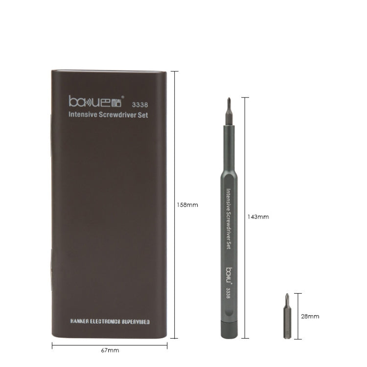 Baku BA-3338 24 In 1 Multifunctional Screwdriver Set Mobile Computer Repair Tool - Screwdriver Set by Baku | Online Shopping South Africa | PMC TechLife | Buy Now Pay Later Mobicred