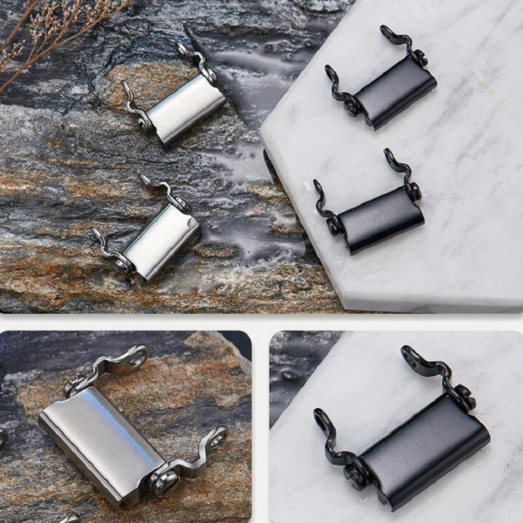 Multifunctional Stainless Steel Outdoor Survive Tool Bracelet for Men(Wide Silver) - Emergency Tools by PMC TechLife | Online Shopping South Africa | PMC TechLife | Buy Now Pay Later Mobicred