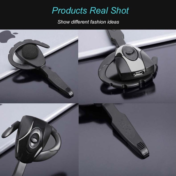 ex-01 Bluetooth 4.1 Business Hanging Ear Bluetooth Earphone(Black) - Bluetooth Earphone by PMC TechLife | Online Shopping South Africa | PMC TechLife