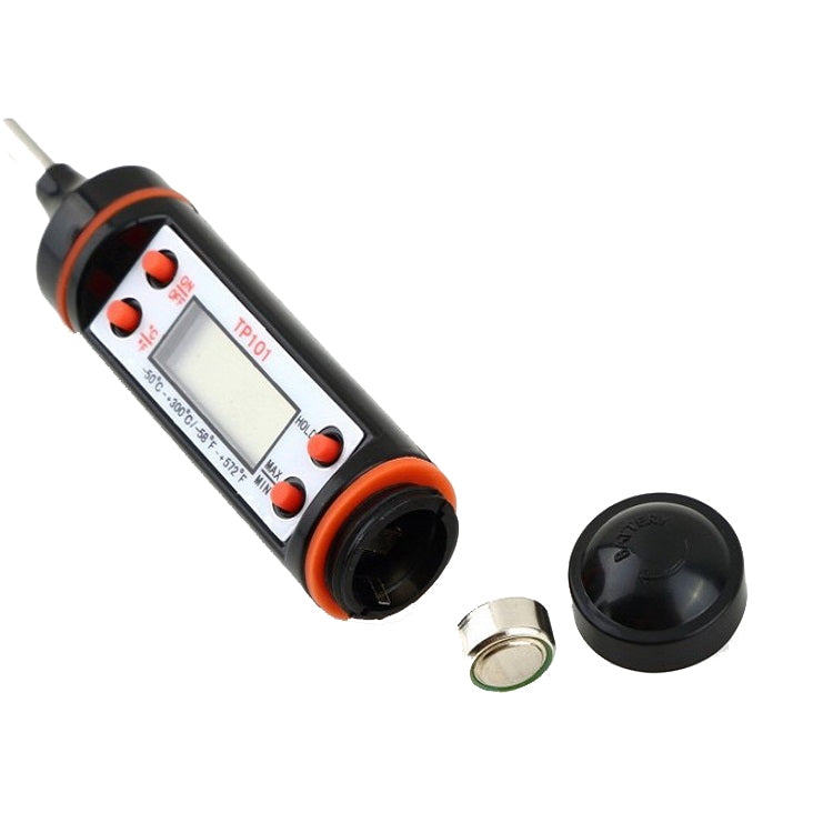 3 PCS Food Pen Type Thermometer Probe Type Electronic Digital Display Thermometer Liquid Barbecue Baking Oil Thermometer(White) - Cooking Thermometers by PMC TechLife | Online Shopping South Africa | PMC TechLife | Buy Now Pay Later Mobicred