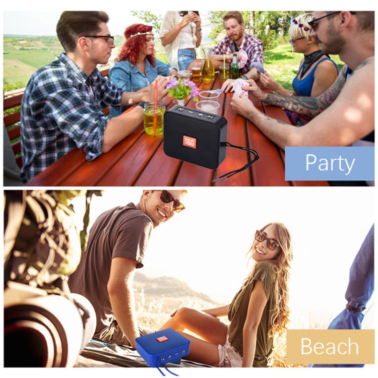 T&G TG166 Color Portable Wireless Bluetooth Small Speaker(Black) - free shipping - PMC TechLife - Order now!
