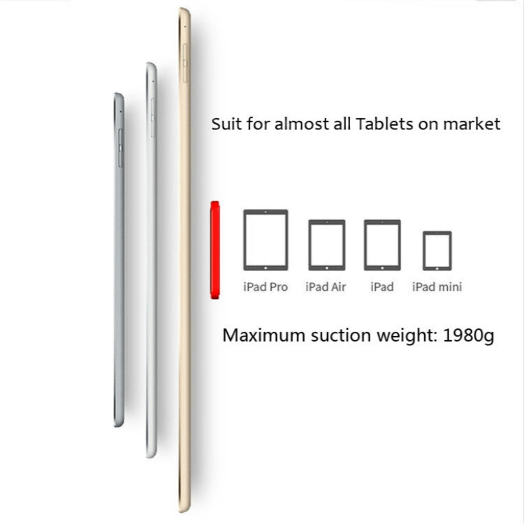 Wall-mounted iPad Magnetic Adsorption Universal Sticker Mobile Phone Wall Bracket(Red B) - Hand-Sticking Bracket by PMC TechLife | Online Shopping South Africa | PMC TechLife