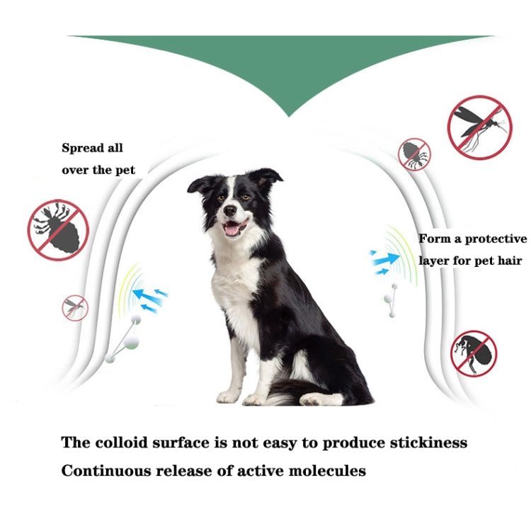 Pet Flea & Anti-Lice Collar Pet In Vitro Insect Repellent Ring, Size:Large Dog/70cm - Collars by PMC TechLife | Online Shopping South Africa | PMC TechLife | Buy Now Pay Later Mobicred