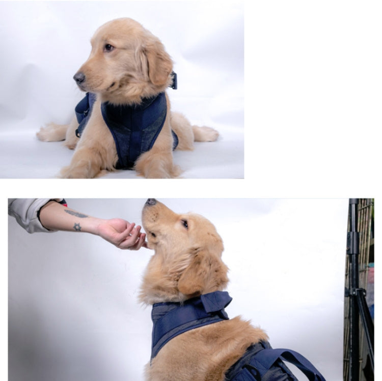 Pet Leash Senior Dogs Walking Aids Chest Harness, Size: XS(Dark Blue) - Leashes by PMC TechLife | Online Shopping South Africa | PMC TechLife