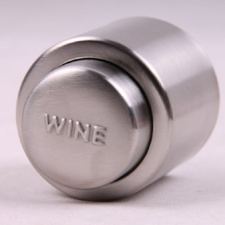 Push Stainless Steel Red Wine Stopper Champagne Stopper, Style:Red Wine Stopper - Bottle Stopper by PMC TechLife | Online Shopping South Africa | PMC TechLife