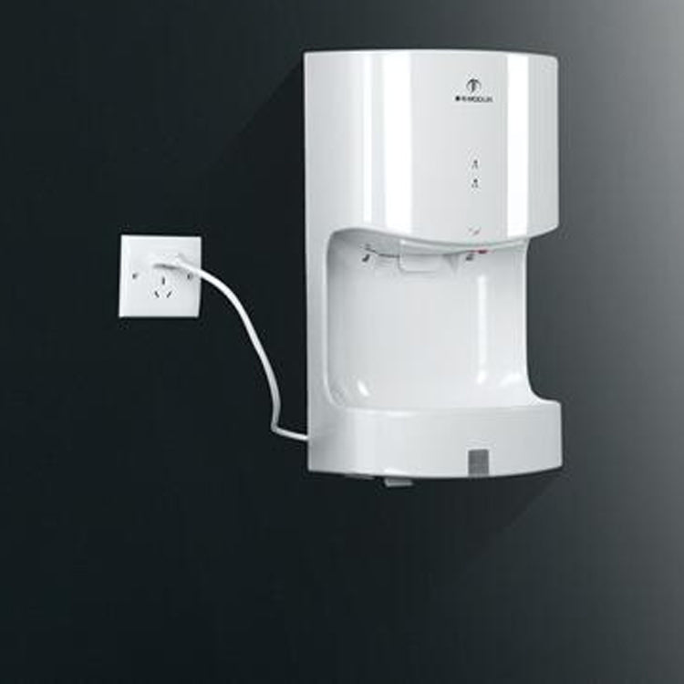 MODUN High Speed Fully Automatic Induction Intelligence Hand Dryer Hot and Cold Hand Dryer for Toilet, size:250*165*470MM(white) - Dryers & Accessories by MODUN | Online Shopping South Africa | PMC Jewellery | Buy Now Pay Later Mobicred