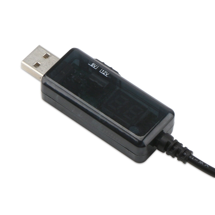 USB Boost Cable 5V Step Up to 9V 12V Adjustable Voltage Converter 1A Step-up Volt Transformer DC Power Regulator with Switch EU - AC Adapers by PMC TechLife | Online Shopping South Africa | PMC TechLife