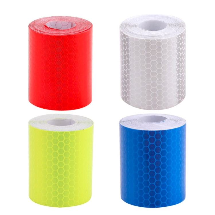 Car Motorcycles Reflective Material Tape Sticker  Safety Warning Tape Reflective Film(White) - free shipping - PMC TechLife - Order now!