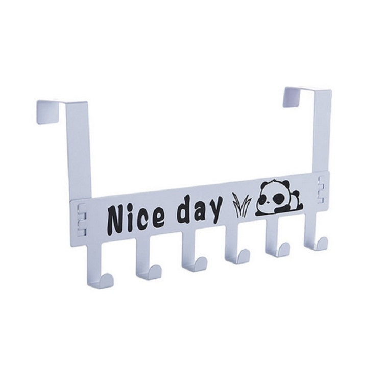 Hook Door Back Coat Hanger Cartoon Wall-mounted Door Hanger(Black) - free shipping - PMC TechLife - Order now!
