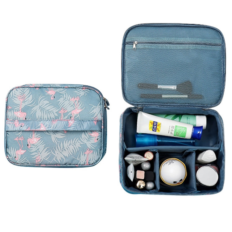 Large Capacity Portable Lady Waterproof Padded Travel Cosmetic Bag Beautician Storage Bags Women Makeup Bag(Style B Yellow Lemon) - Storage Boxes by PMC Jewellery | Online Shopping South Africa | PMC Jewellery