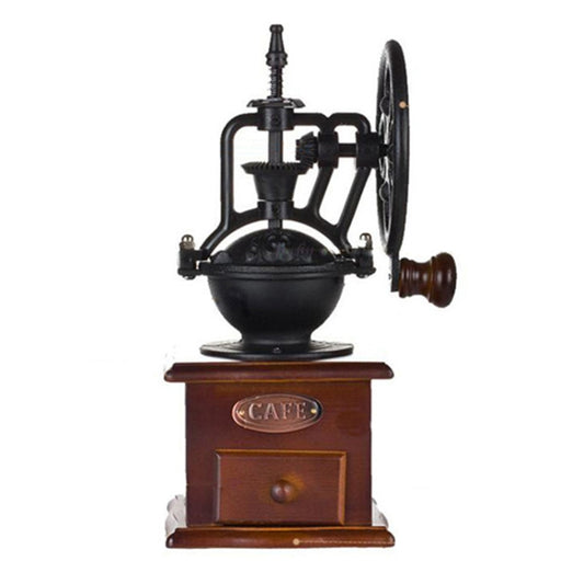 Manual Coffee Grinder Antique Cast Iron Hand Crank Coffee Machine - Coffee Tools by PMC Jewellery | Online Shopping South Africa | PMC Jewellery