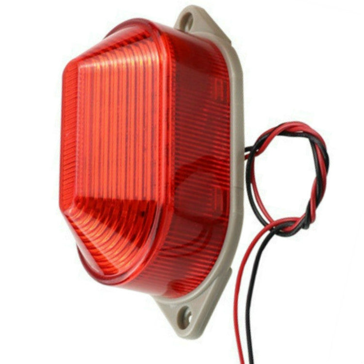 AC220V Led Mini Strobe Signal Warning Light Silent Warning Light(Red) - Warning Lights by PMC TechLife | Online Shopping South Africa | PMC TechLife