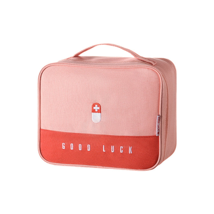 Thickened Large-Capacity Multifunctional Medicine Box Family Portable Storage Bag(Pink) - free shipping - PMC TechLife - Order now!